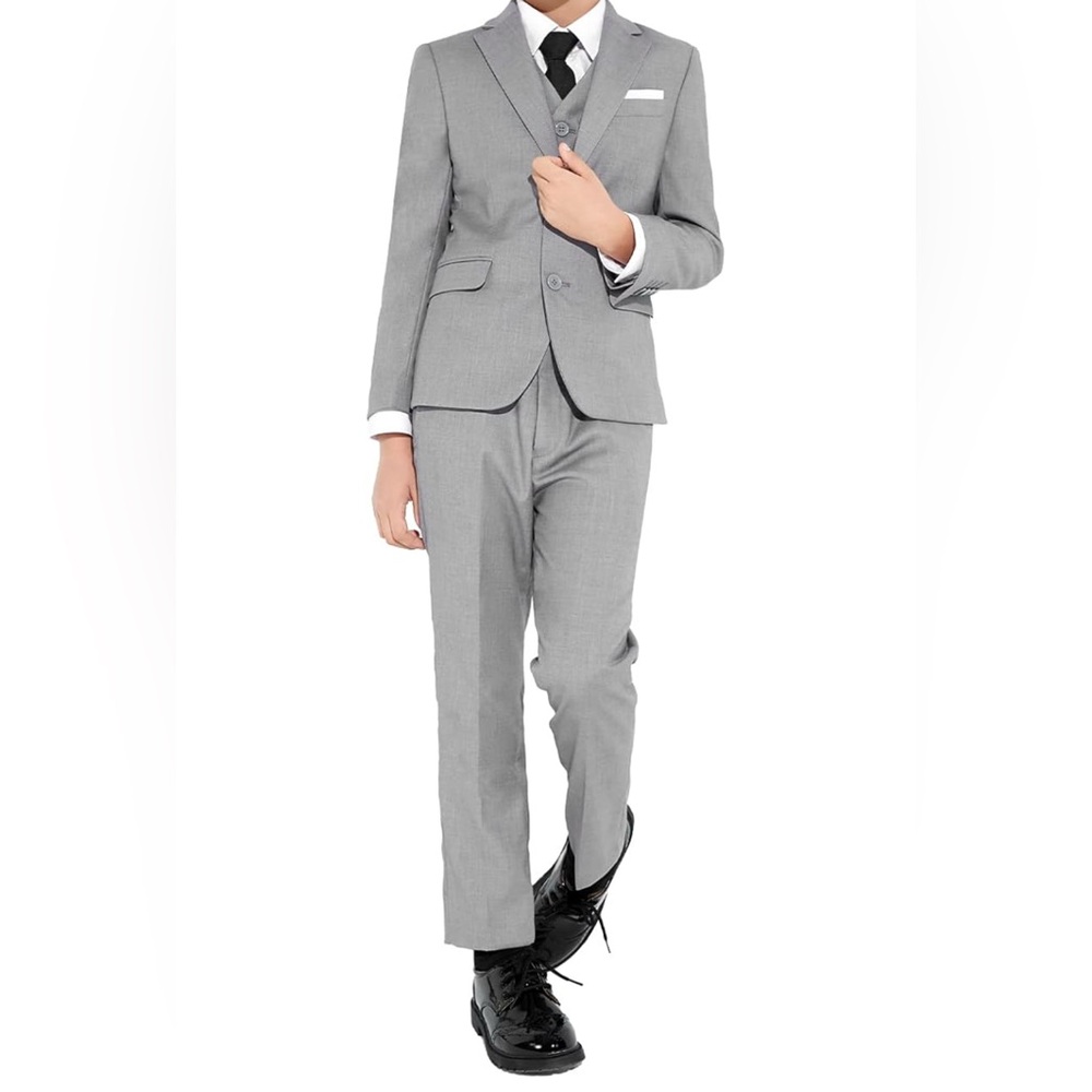 Boys Formal Grey Suit